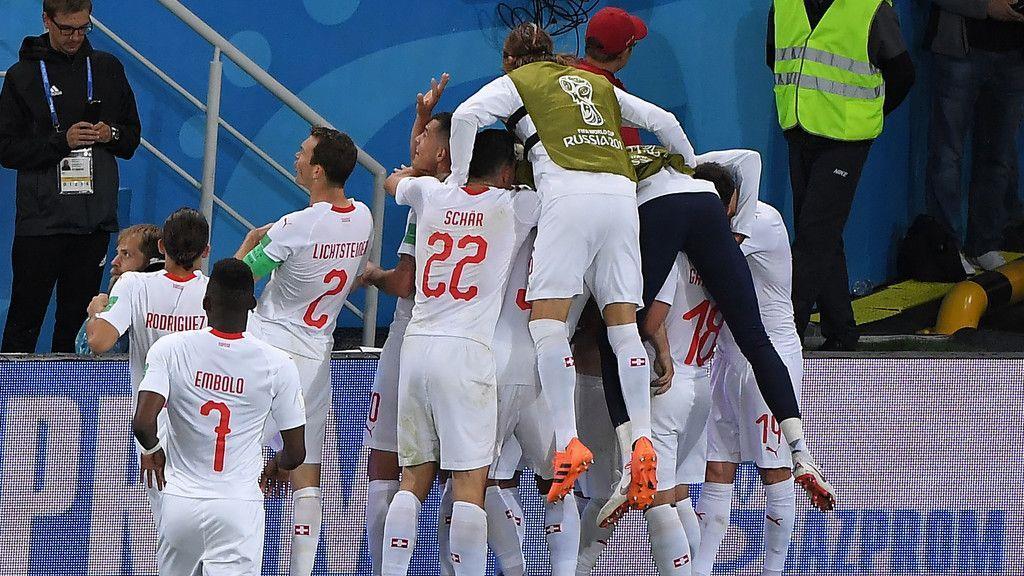 Schweiz gewinnt gegen Serbien