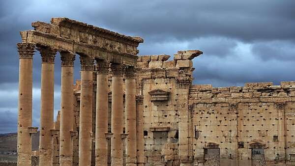 So sah der Baaltempel vor der Zerstörung aus