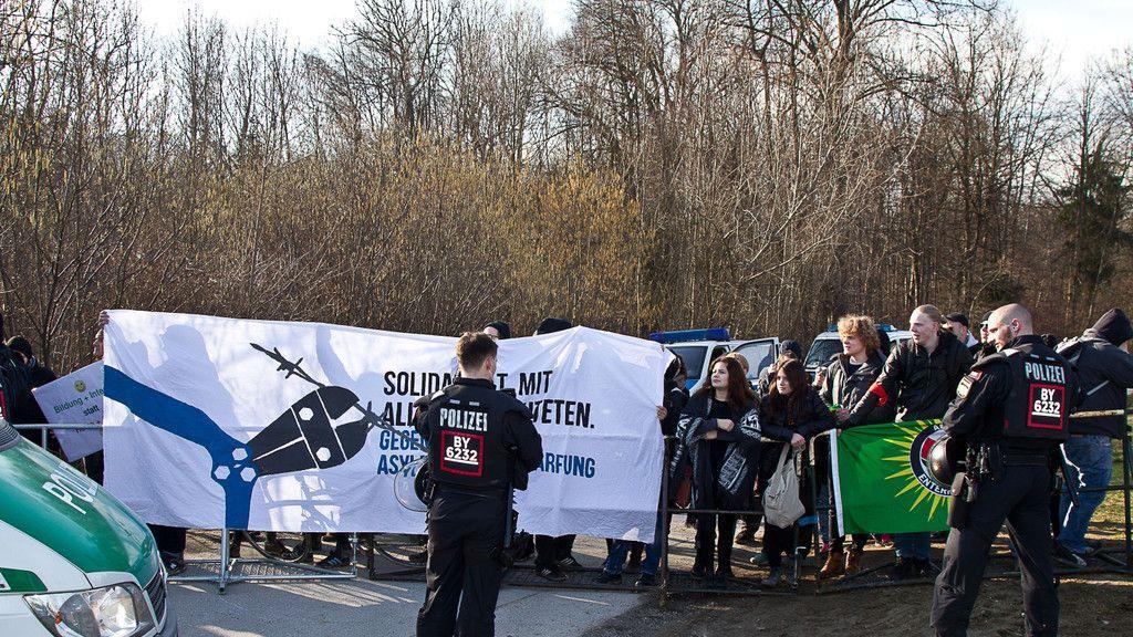 Demo von "Wir sind Grenze"