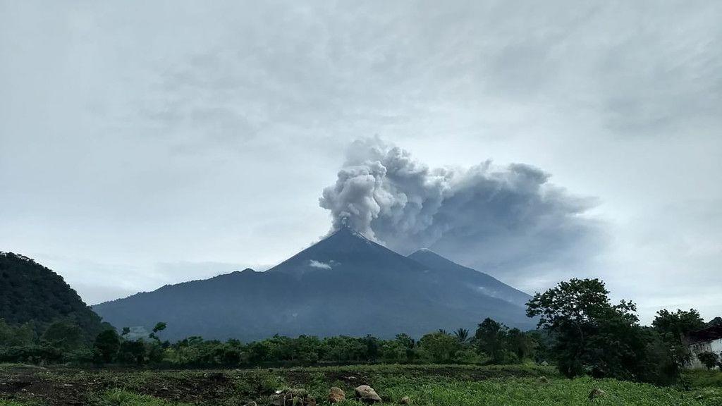 Feuervulkan in Guatemala ausgebrochen