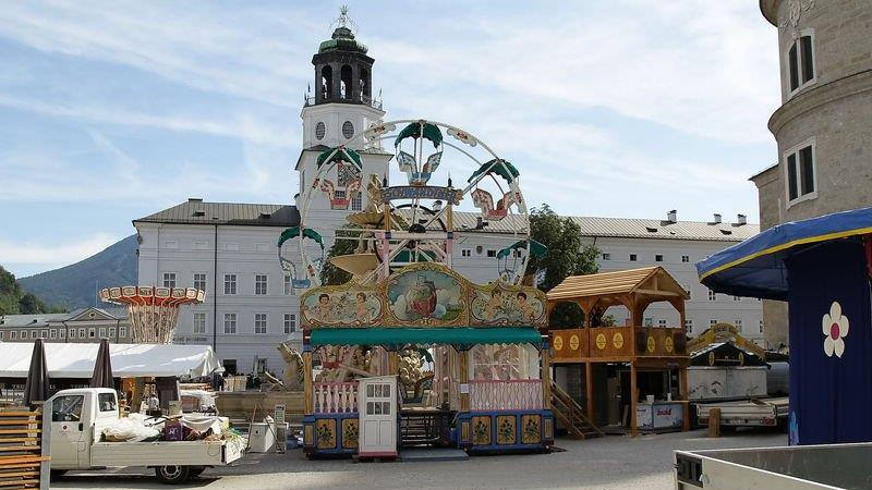 Aufbau Rupertikirtag 2012