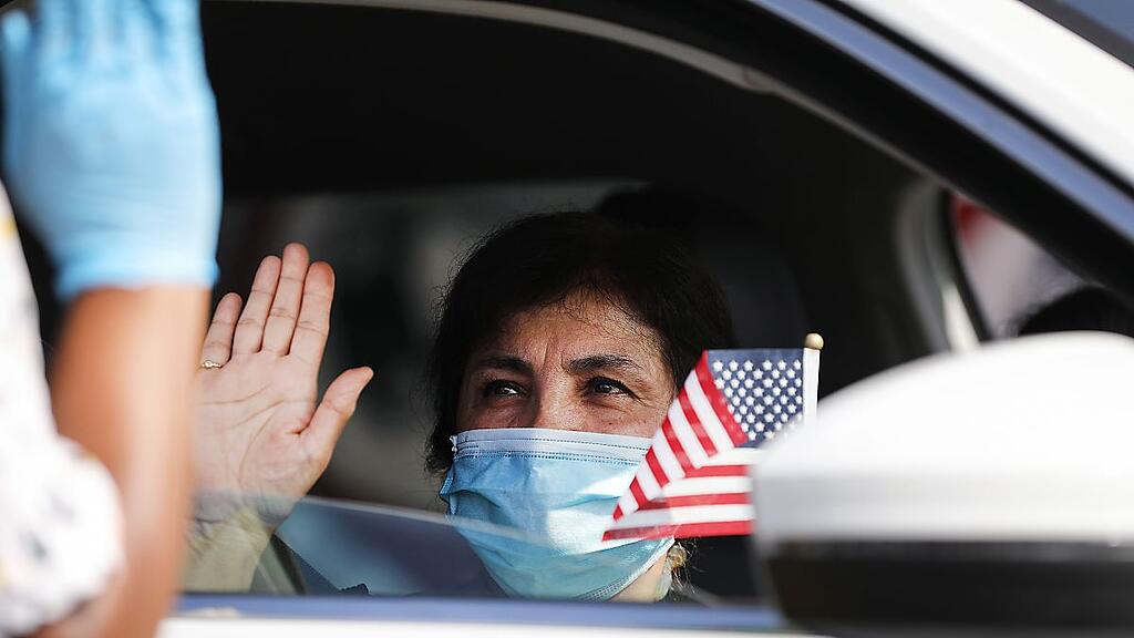 Maskenpflicht auch bei Einbürgerungszeremonien in den USA