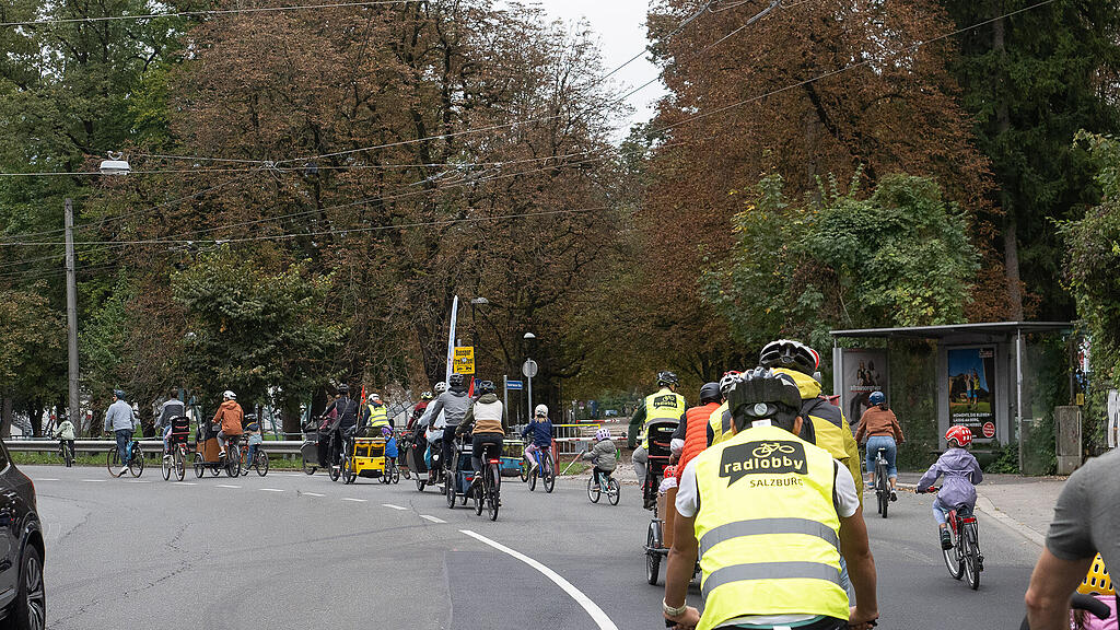 "Kidical Mass" in Salzburg