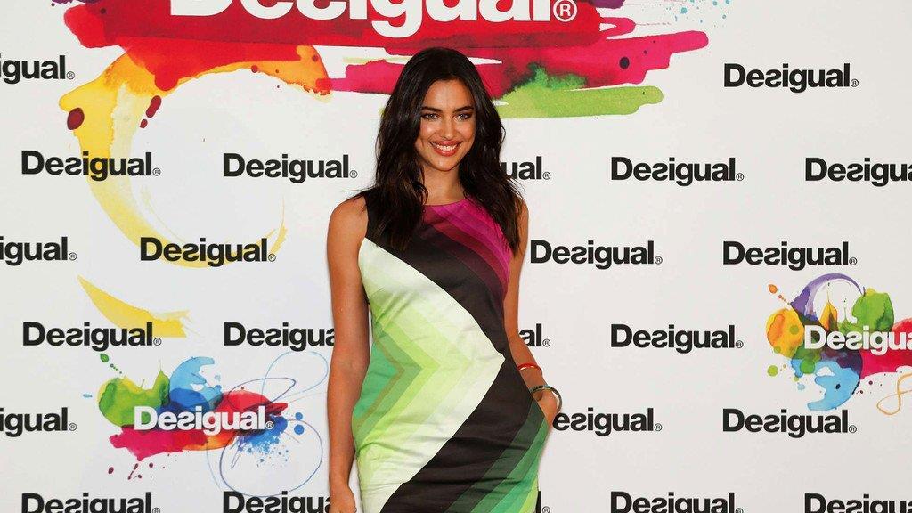 Irina Shayk auf dem Laufsteg