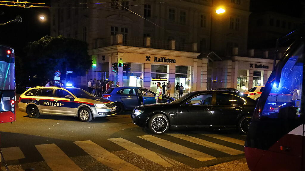 Unfall Schwarzstraße