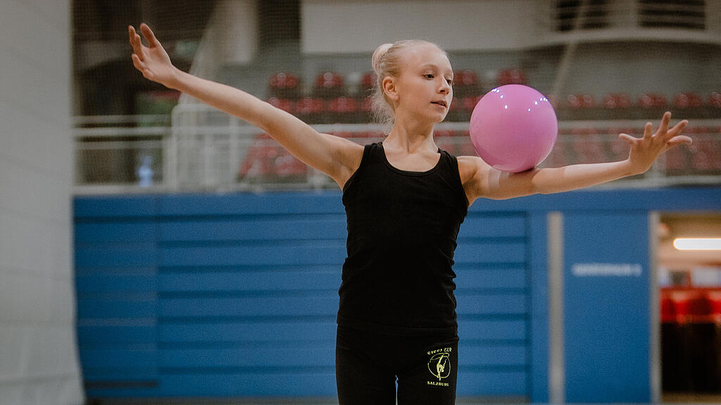 Sportportrait, Rhythmische Sportgymnastik, Salzburg