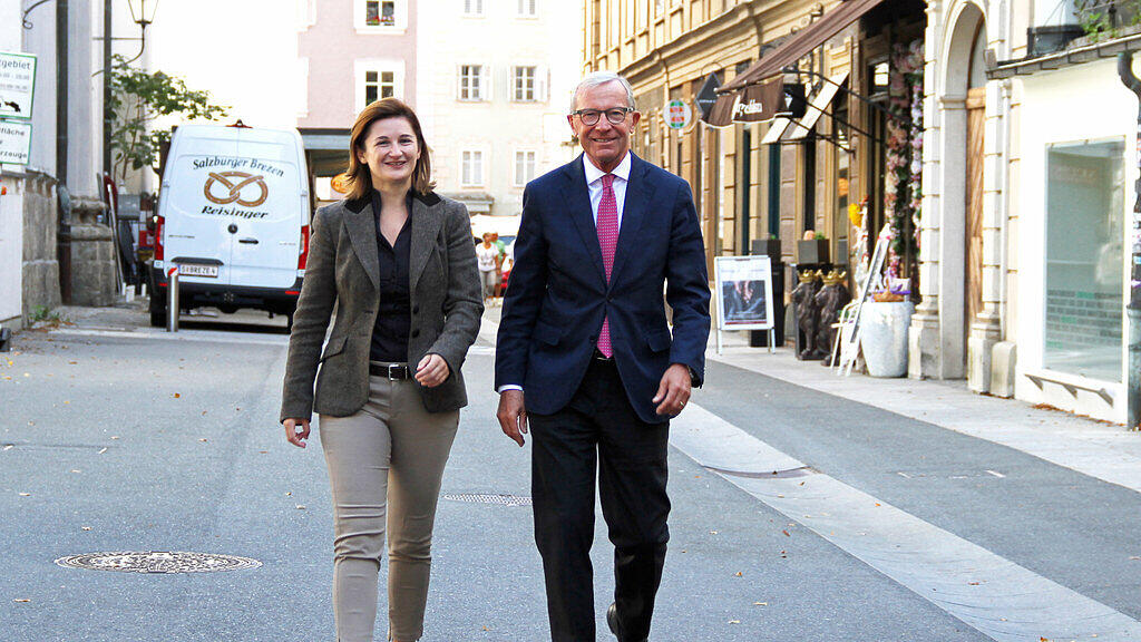 100 Tage Schwarz-Blau in Salzburg, PK Landesregierung