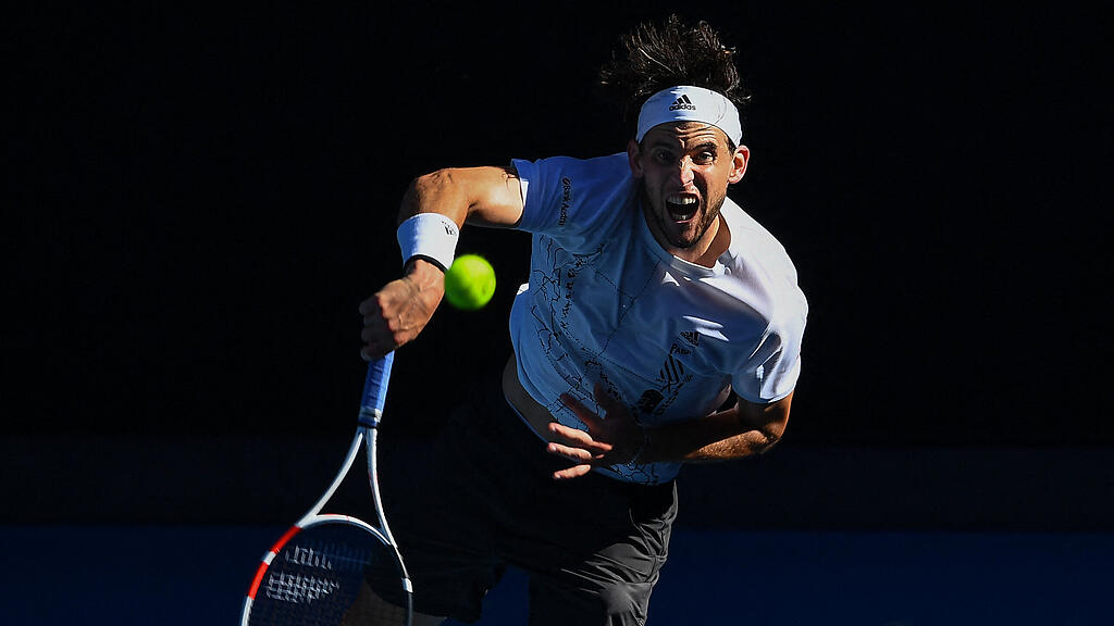 Dominic Thiem bei Australian Open