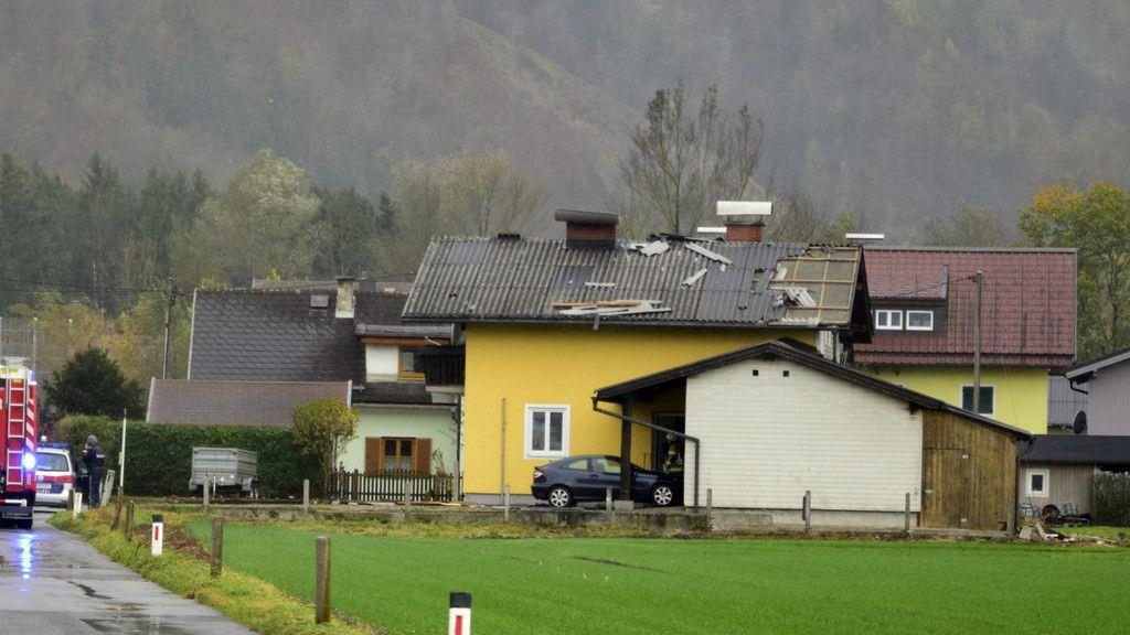 Sturmtief "Herwart" zieht über Salzburg hinweg II