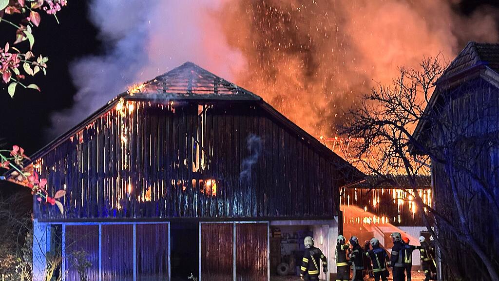 Großbrand Geretsberg