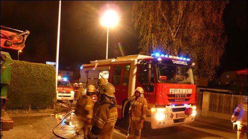 Brand einer selbstfahrenden Arbeitsmaschine in Tamsweg