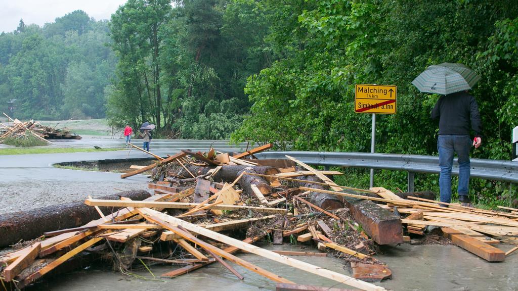 Hochwasser und Überflutungen in Simbach am Inn I