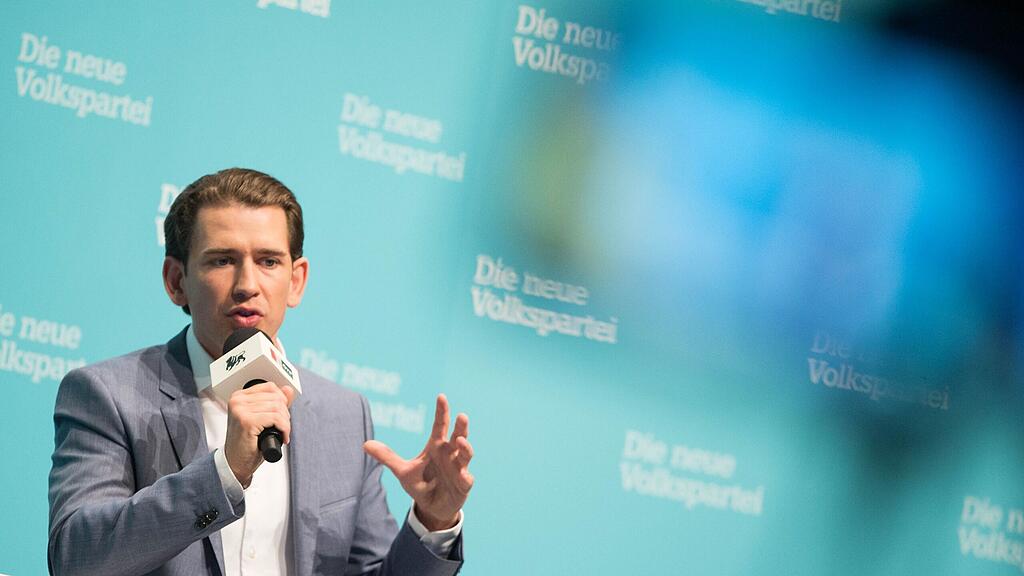 Sebastian Kurz trat vergangene Woche in Salzburg auf.