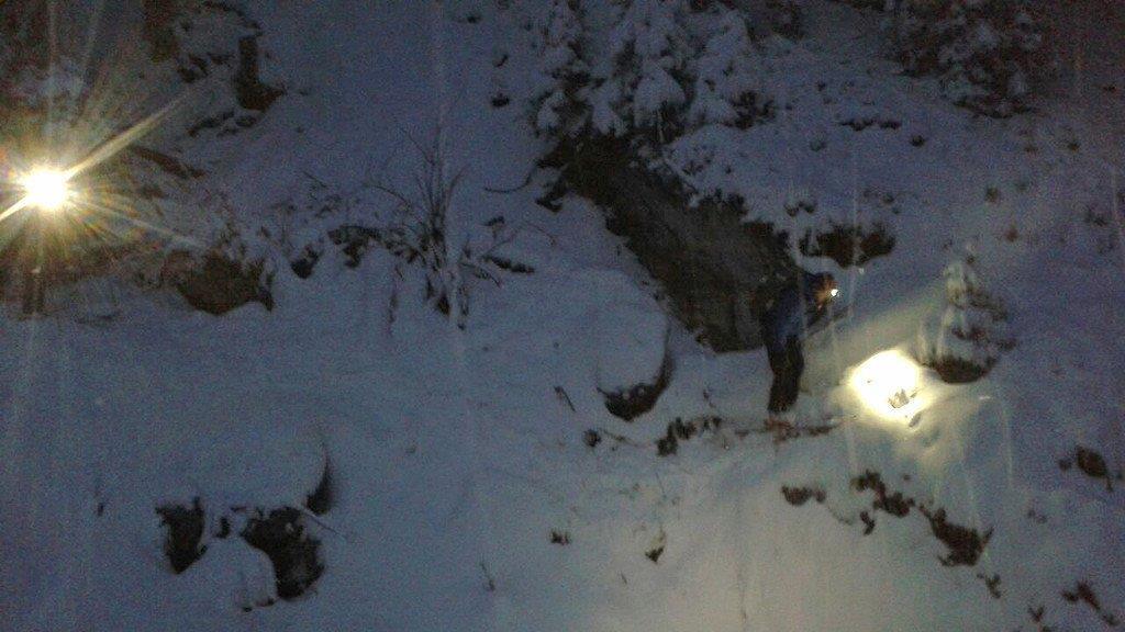 Suchaktion im "Wastlgraben" in Flachau