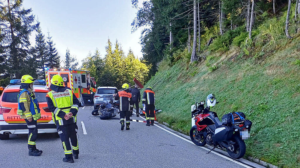 Roßfeld_Biker-Crash