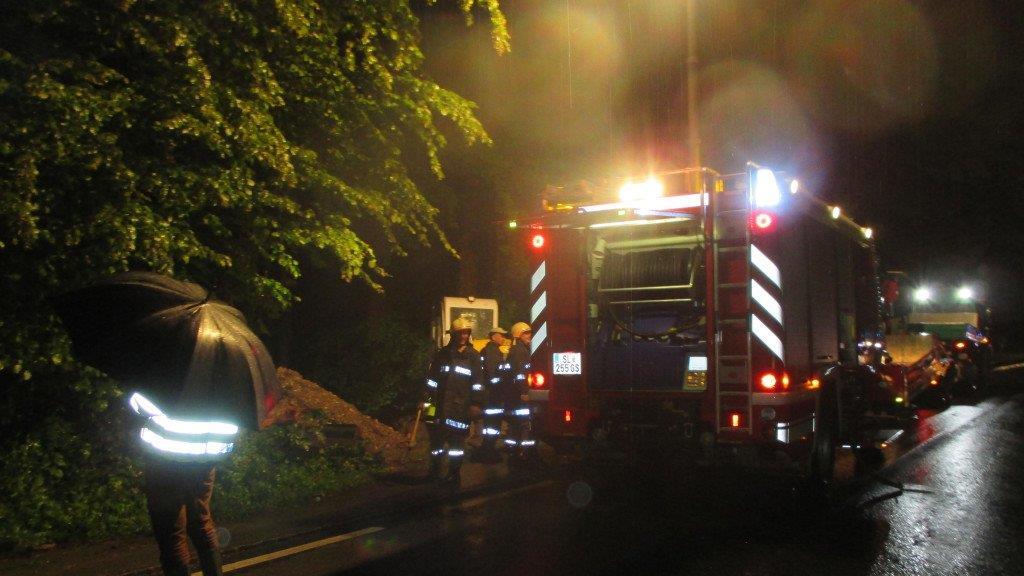 Überflutungen in Seeham