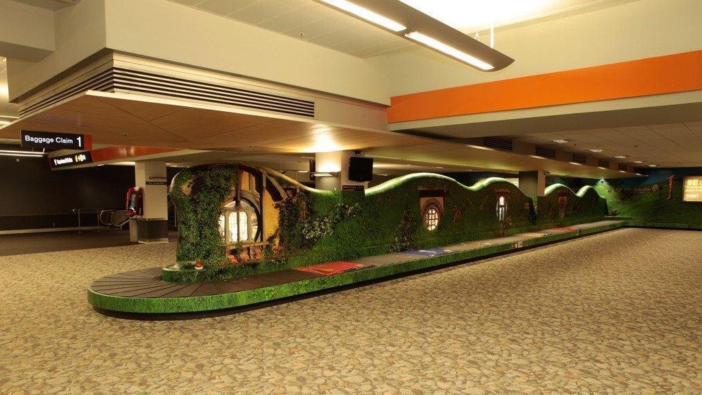 Das Flugzeug zum Hobbit-Film