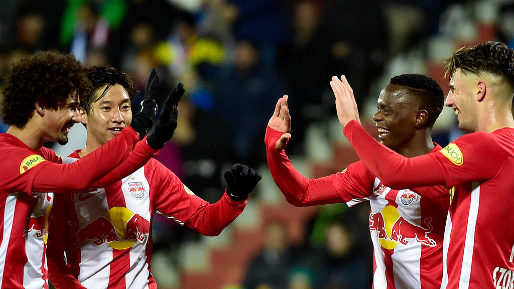 Red Bull Salzburg, Andre Ramalho, Masaya Okugawa, Patson Daka, Dominik Szoboszlai