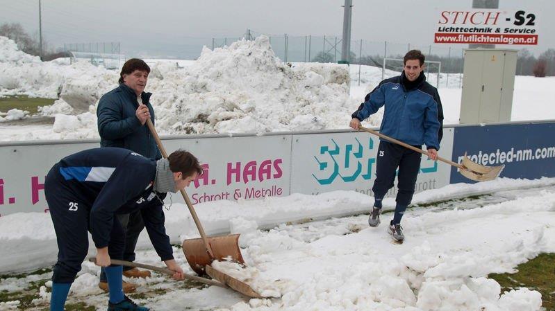 Grödig schaufelt sich frei