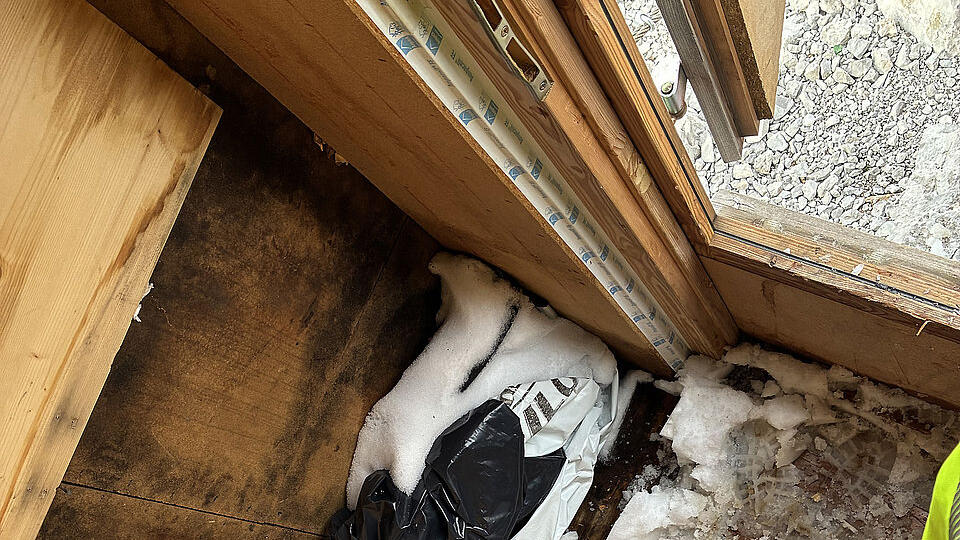 Schäden Schutzhütte Watzmann