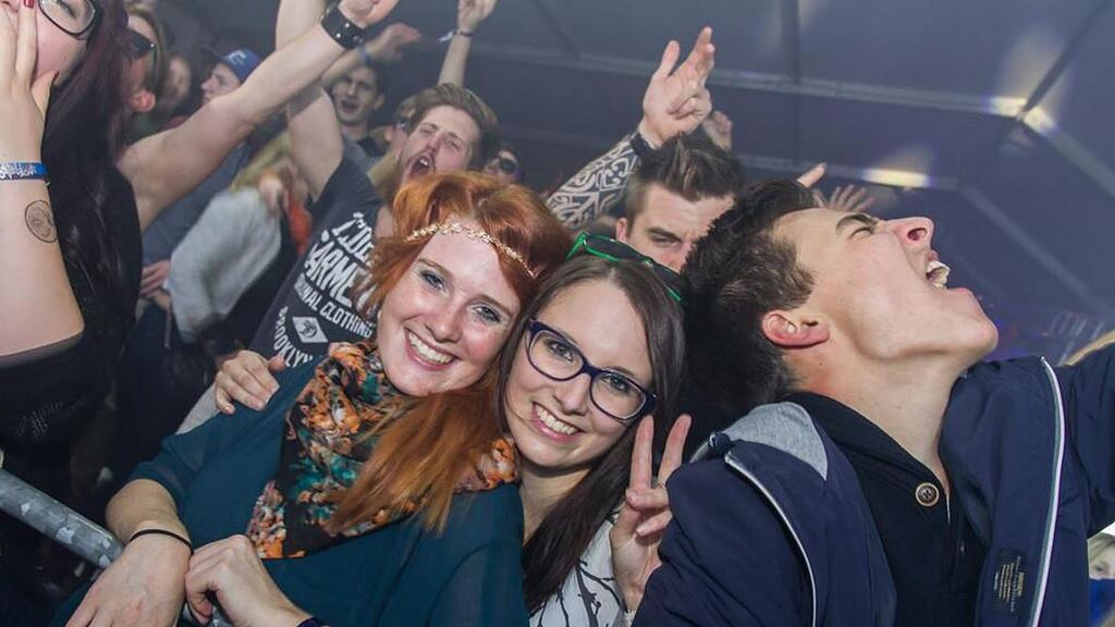 Megastimmung bei der Oimrauschparty in Kuchl.