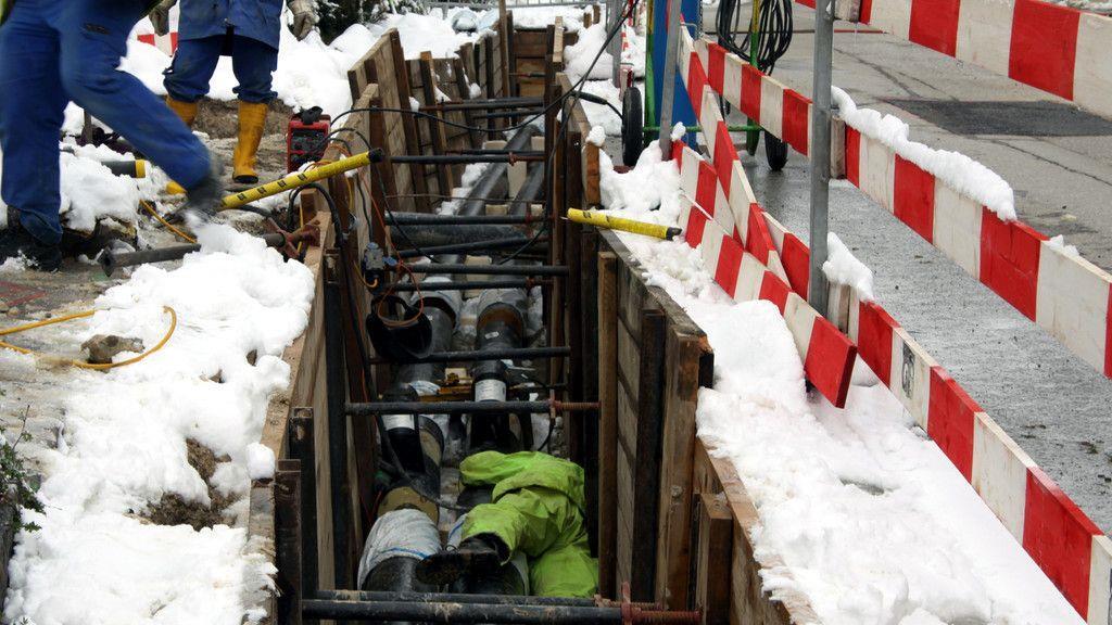 Wintereinbruch im Flachgau