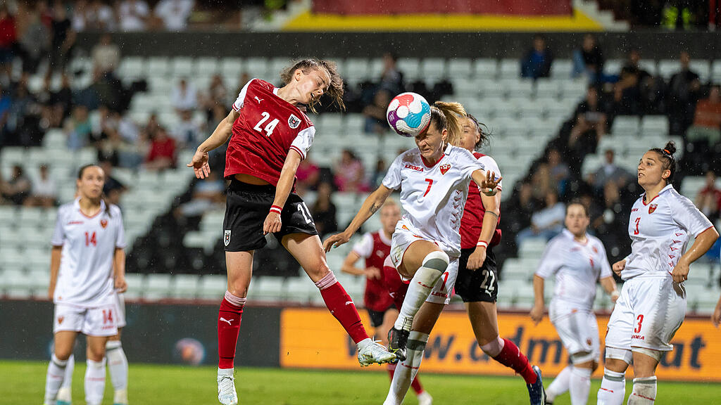 ÖFB-Damen gewinnen gegen Montenegro