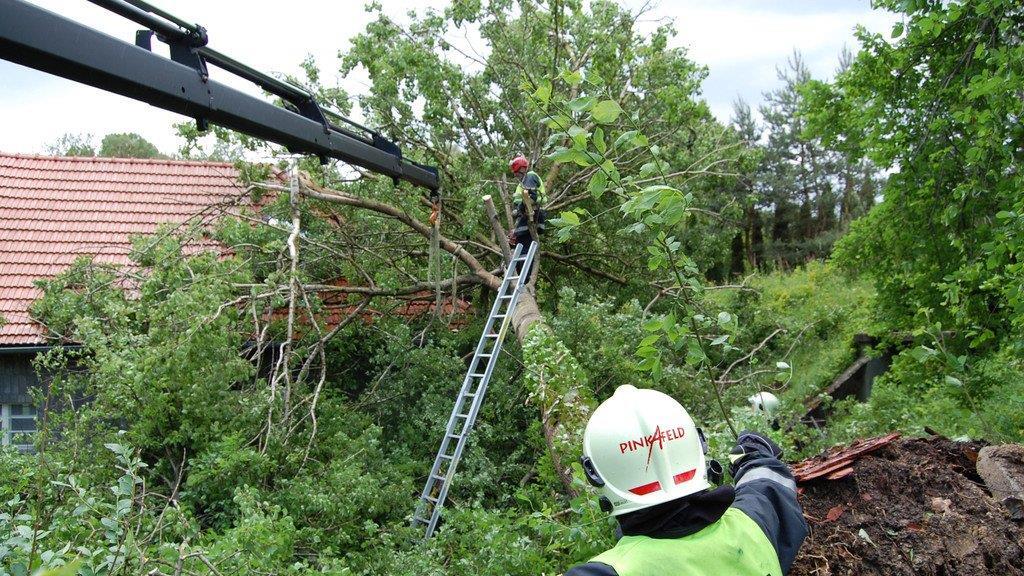 Unwetter in Österreich