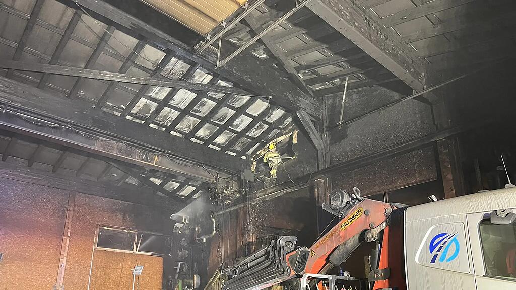 Brand in Viehhofen