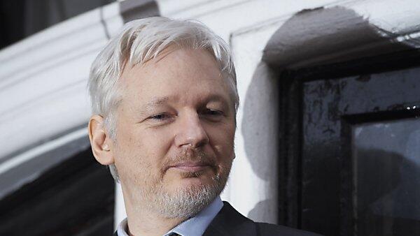 Assange seit 2012 im Exil in der ecuadorianischen Botschaft in London