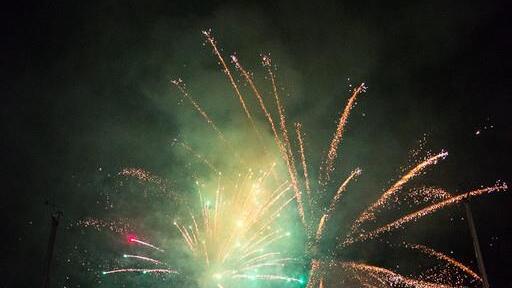 Das spektakuläre Feuerwerk am Seefest Mattsee