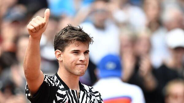 Dominic Thiem freut sich auf sein Match