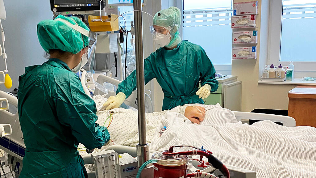Coronavirus, Intensivstation, Krankenhaus, Salzburg, SB