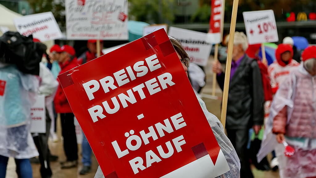 ÖGB-Anti-Teuerungs-Demo Salzburg