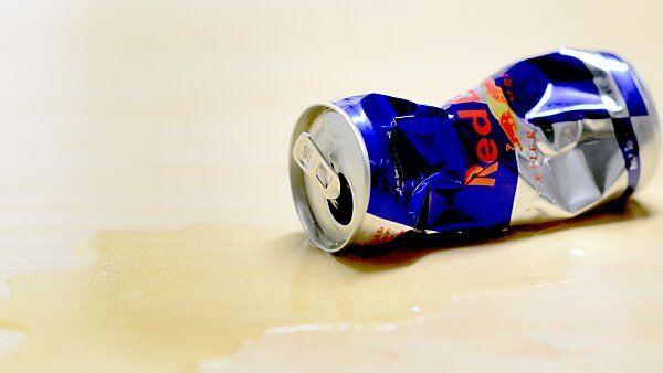Der Mann trank jeden Tag eine Dose Red Bull