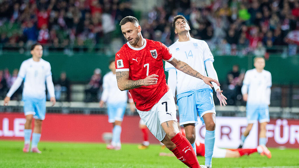 FUSSBALL - WM-QUALIFIKATION: STERREICH - SAN MARINO