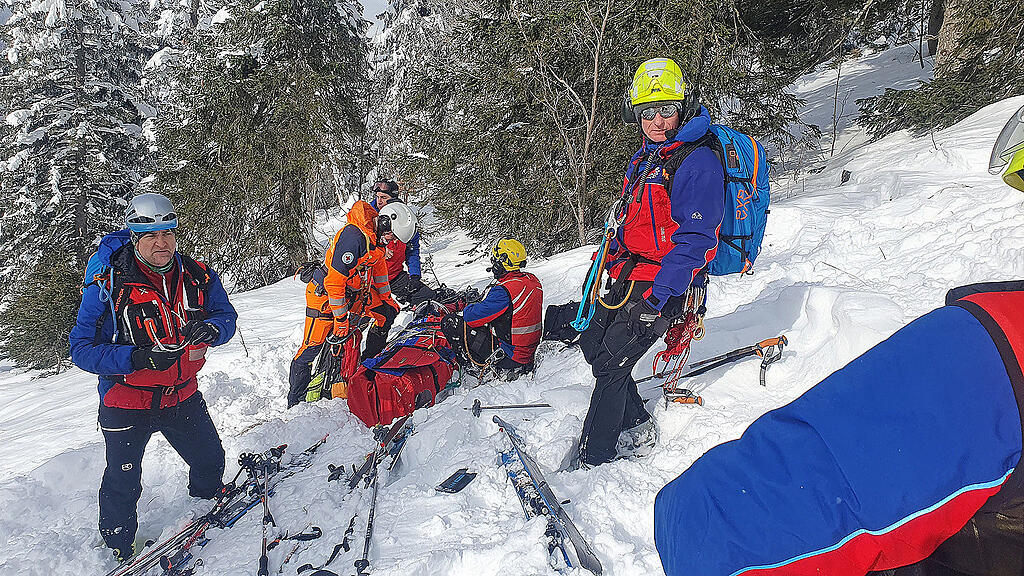 Skifahrer verunfallt am Predigtstuhl