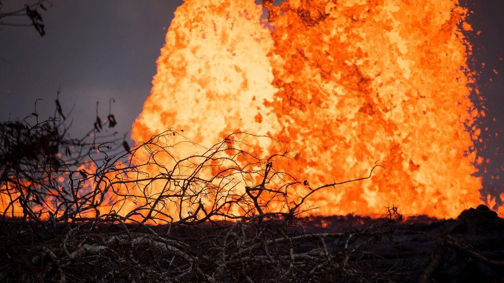 Kilauea spuckt weiter