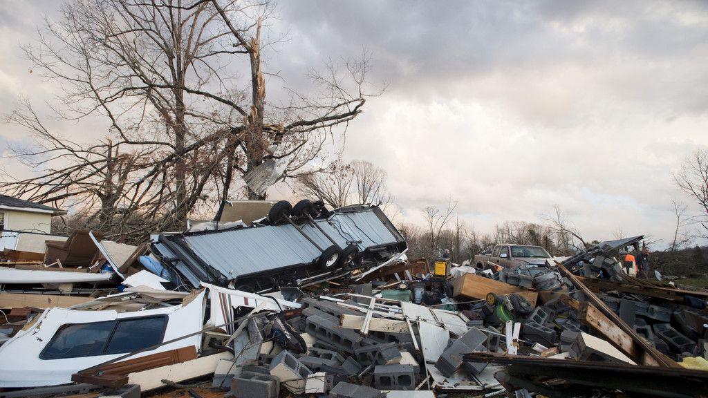 Unwetter verwüstet US-Bundesstaat Virginia