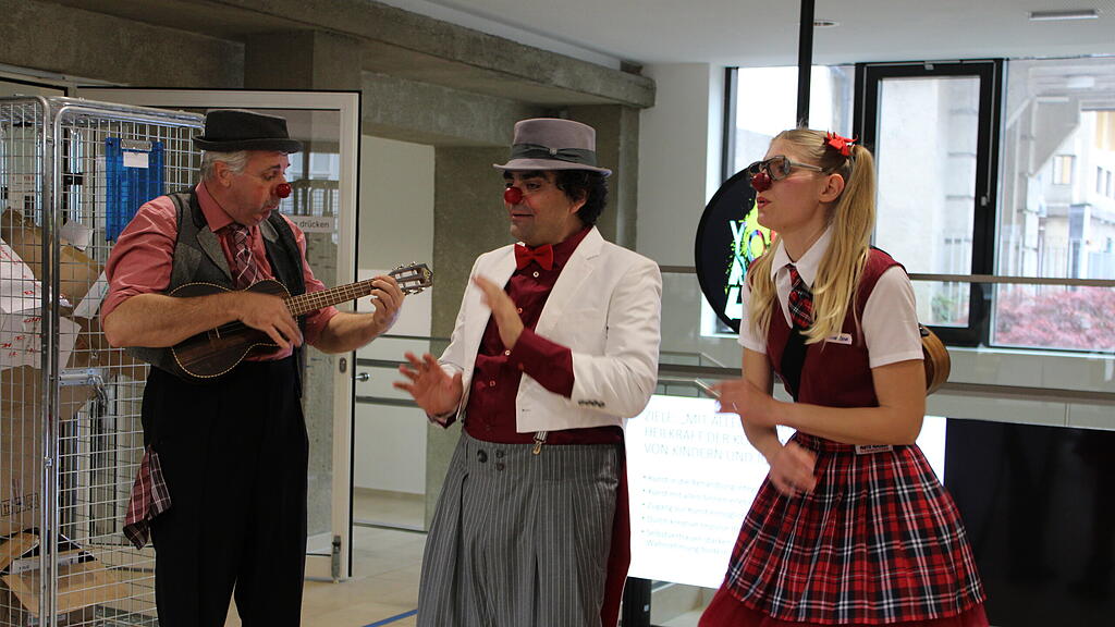Clownvisite im Salzburger Uniklinikum