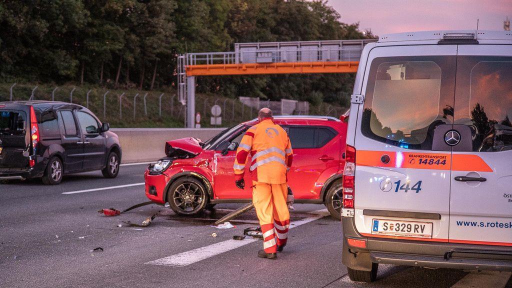 Auffahrunfall auf der A1