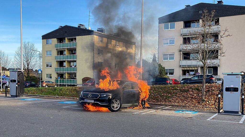 Fahrzeugbrand Oberndorf Hofer