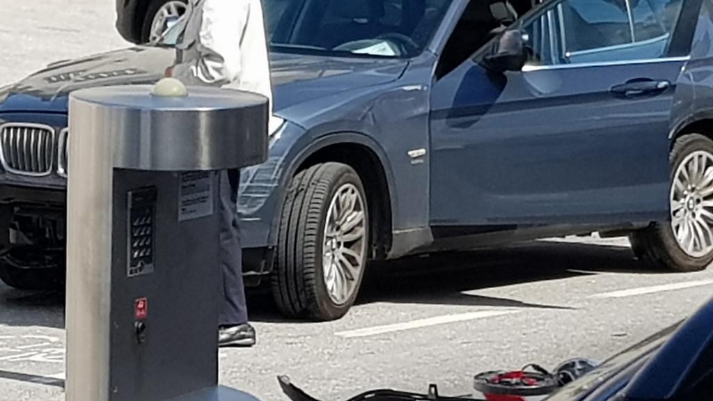 Poller-Unfall am Mozartplatz