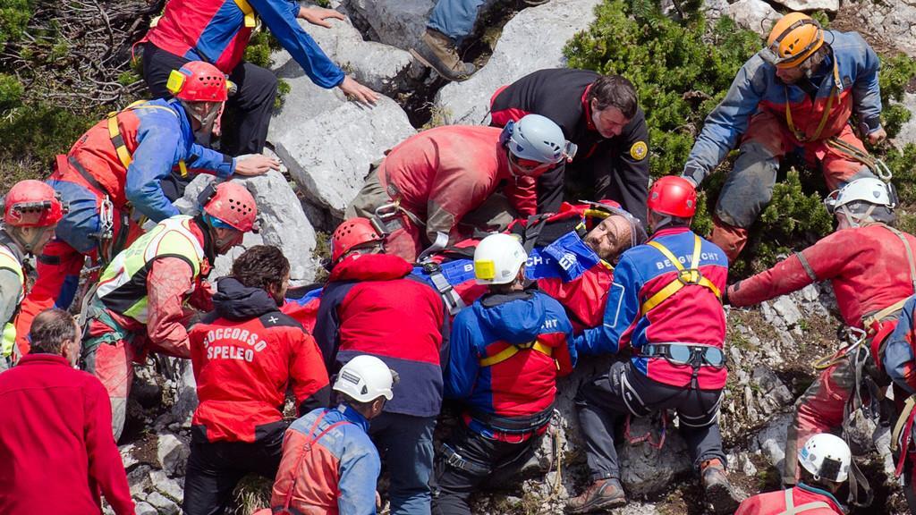 Forscher aus Untersberg gerettet II