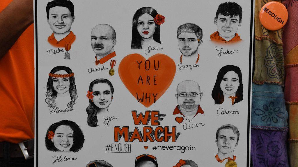 "March for our lives" in Los Angeles