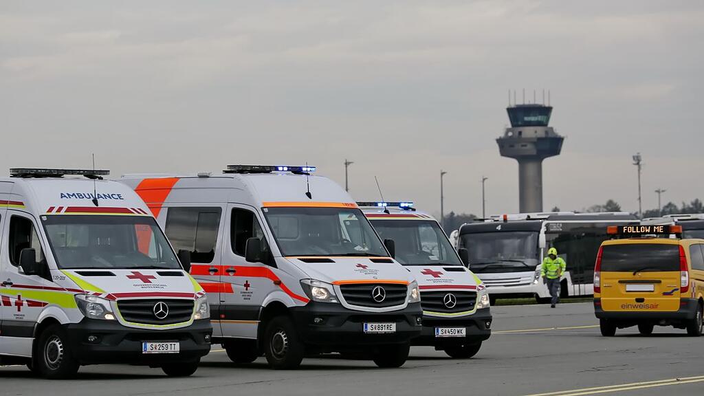 Große Übung am Salzburger Flughafen