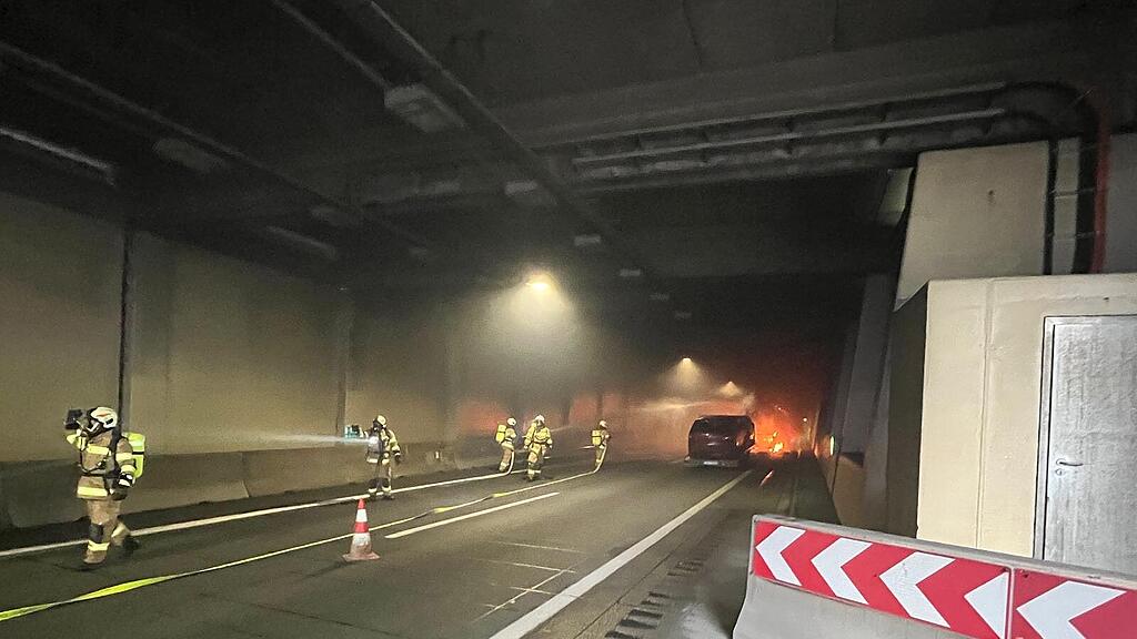 Autobrand Tauerntunnel