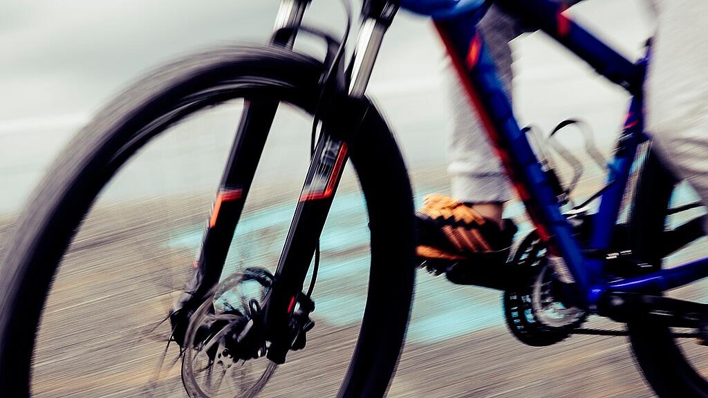 Kind, rad, Fahrrad, Mountainbike, SB