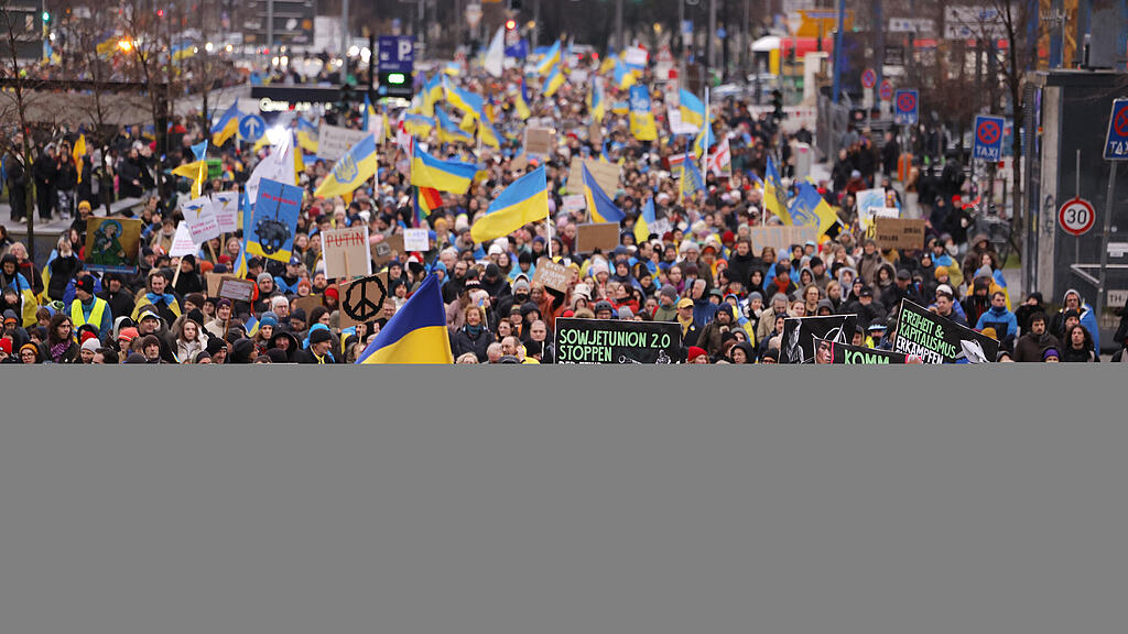 Ukraine-Krieg: Großdemo in Berlin