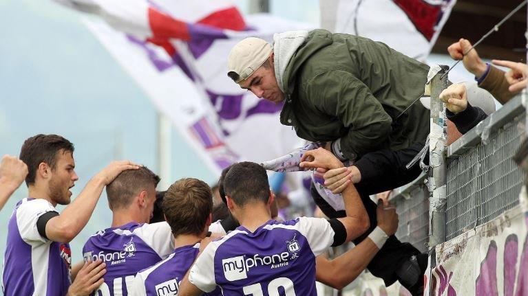 RLW, 26. Runde: Austria Salzburg - Dornbirn 2:1